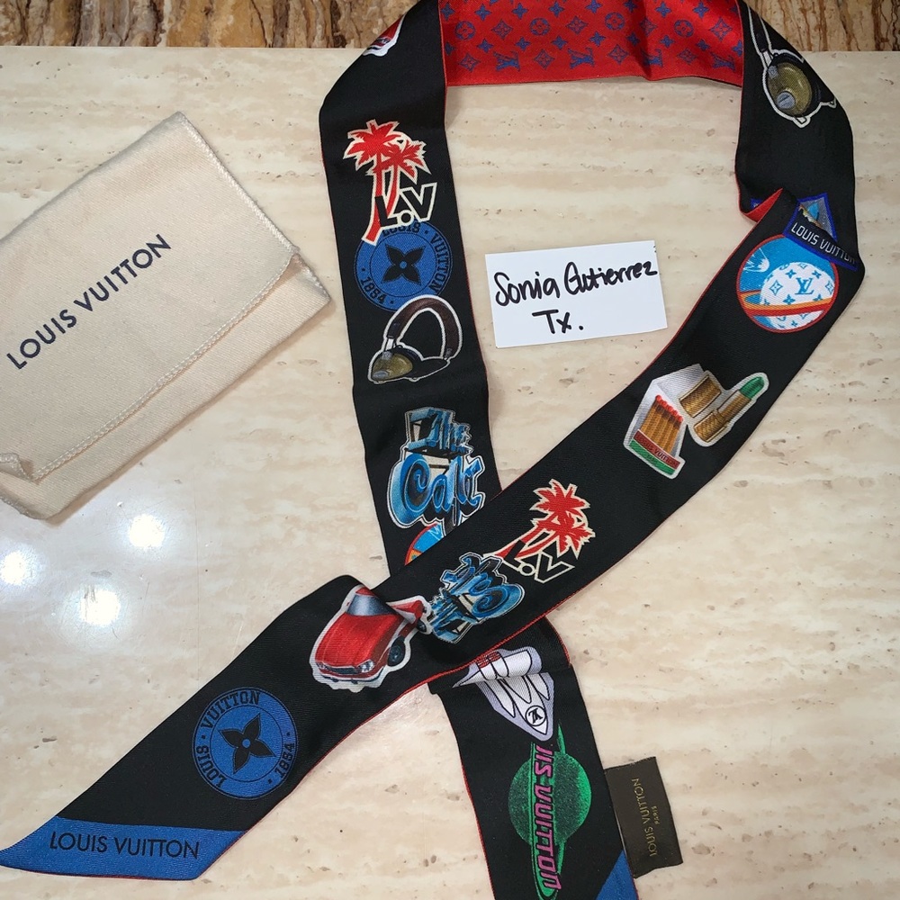Louis Vuitton My World Tour Stickers BB Bandeau